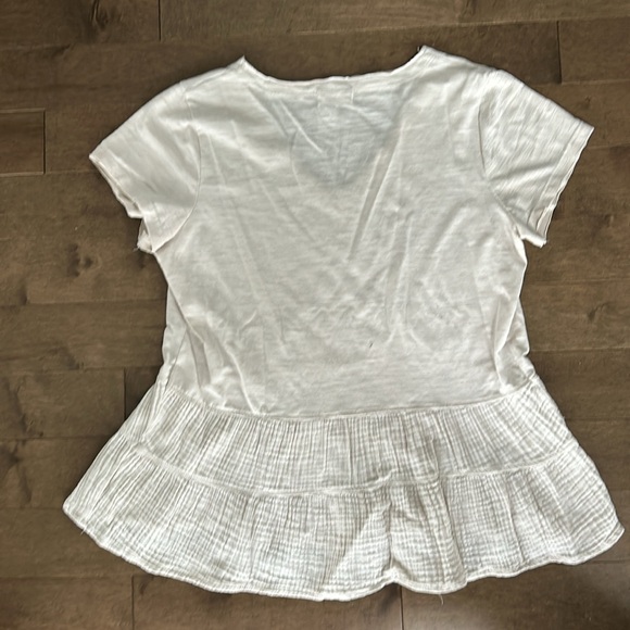 Altar’d State beige short sleeve top - Picture 3 of 3